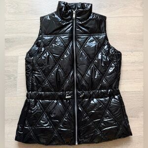 BNWT Women's Michael Kors Black Puffer Vest - Size XS